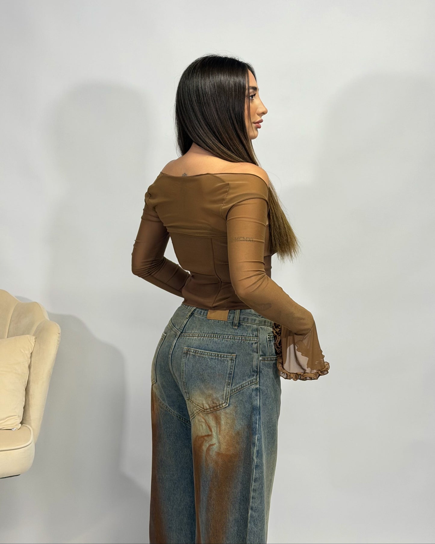 JEANS BROWN